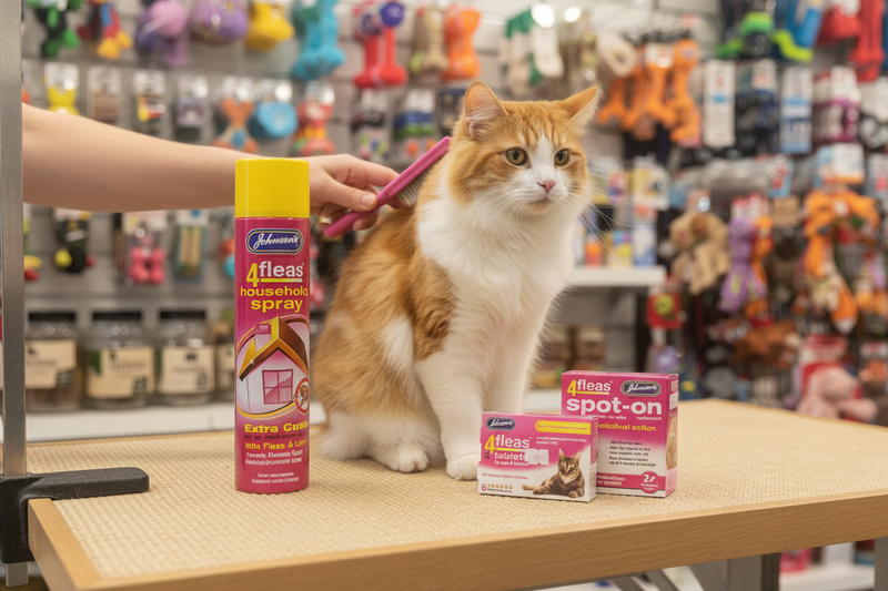 Cat Grooming & Flea Protection