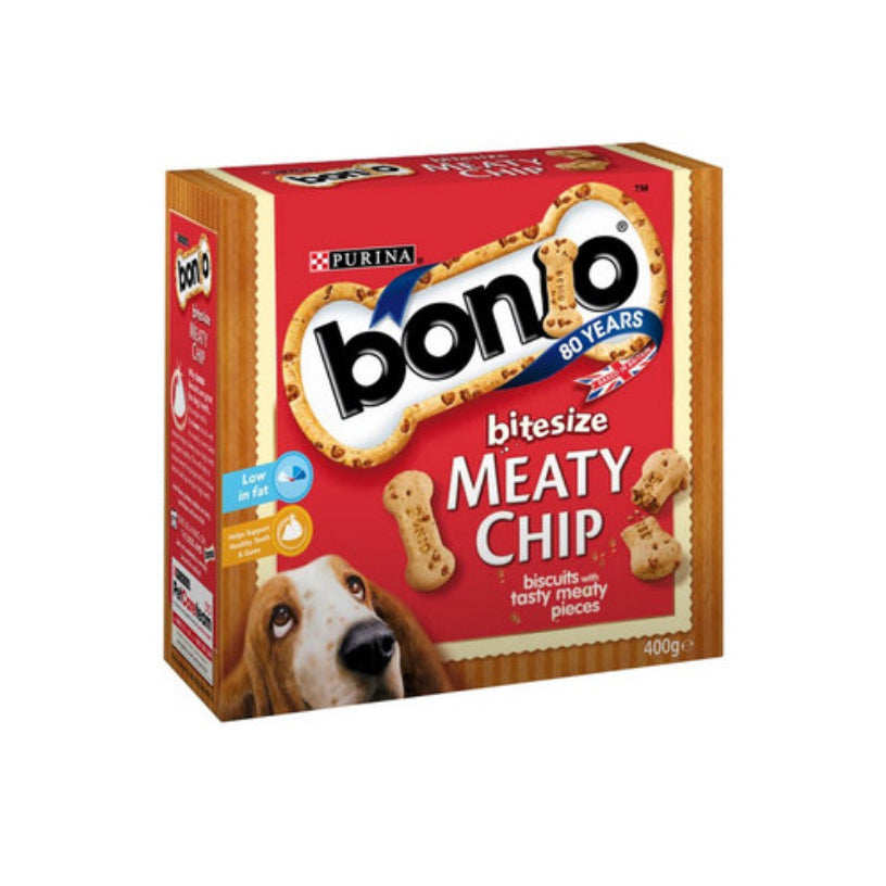Bonios Meaty Chips
Bitesize 400g