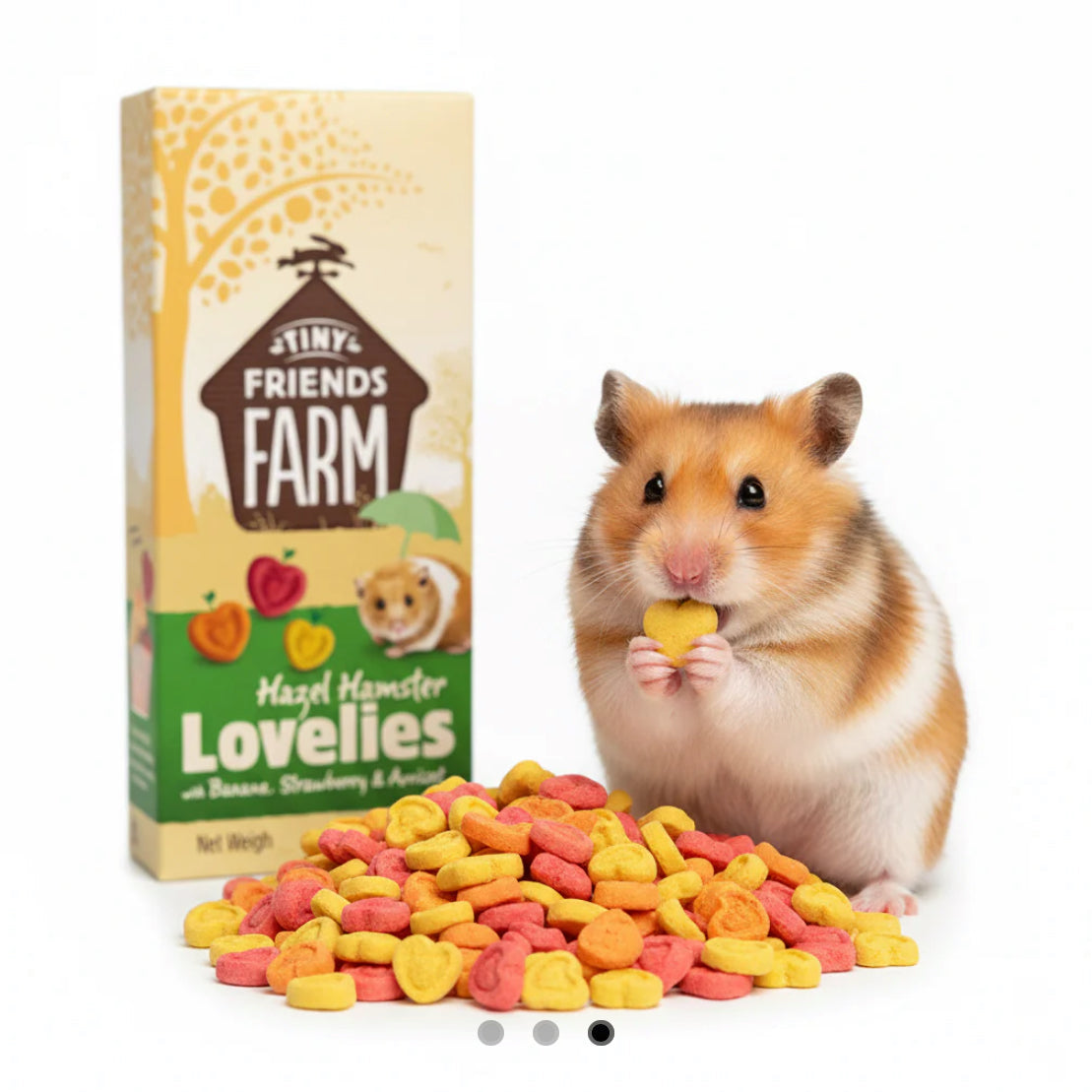 Supreme Hazel Lovelies Banana Strawberry & Apricot 120g
