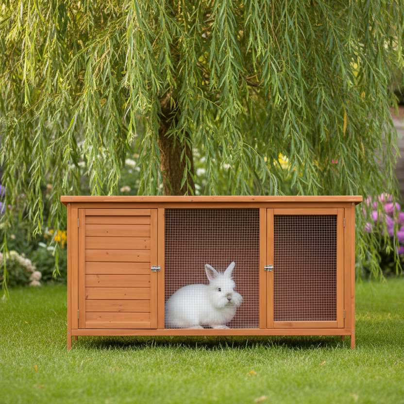 Harrisons Hawkshead Single Hutch on legs natural 152x52x83cm