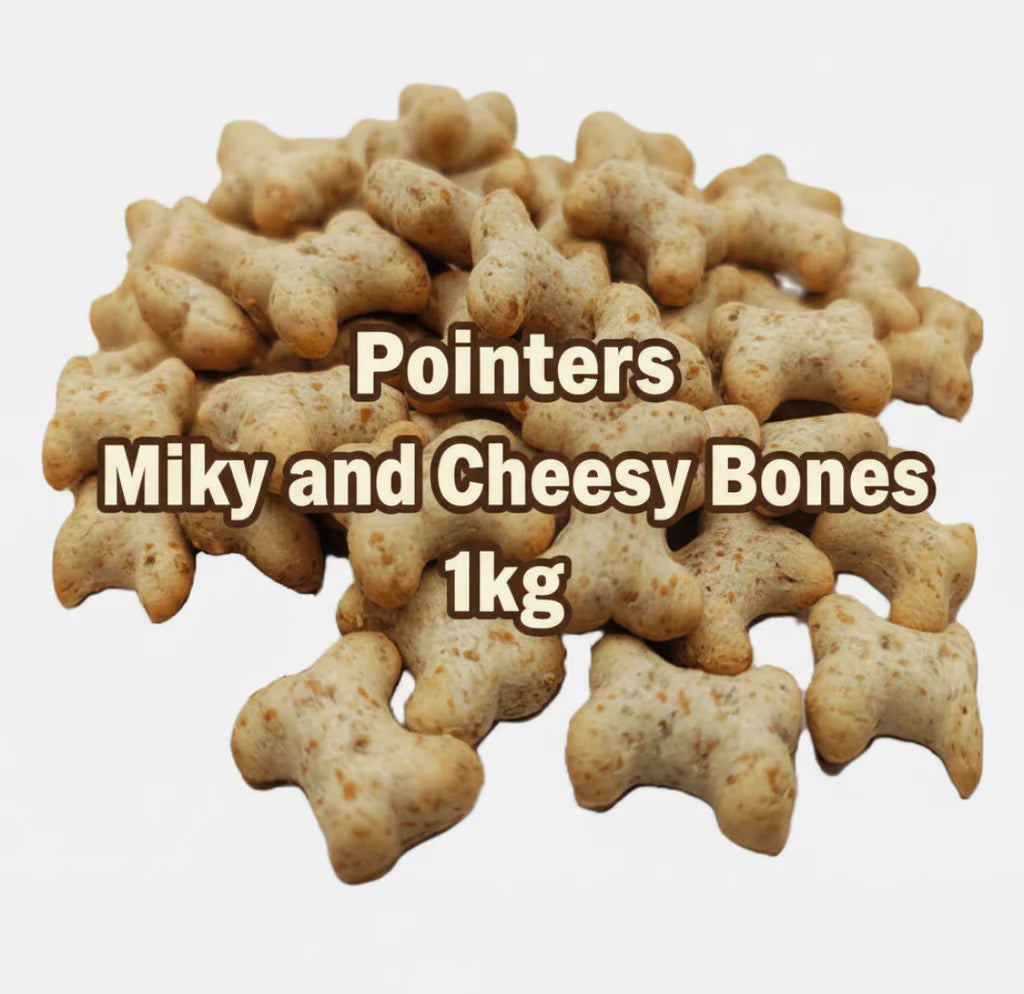 Pointers Milky and Cheesy Small Bones 1kg