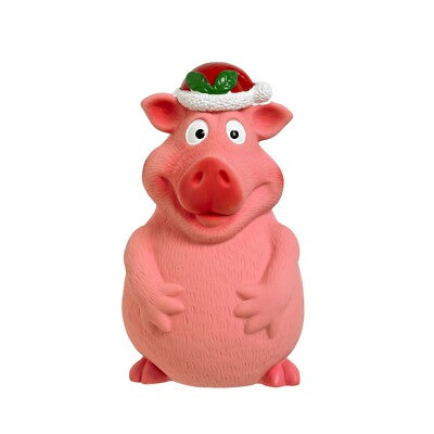 Smiley Christmas Pig