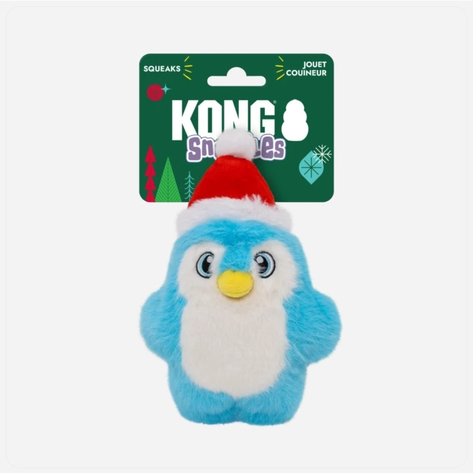 KONG Holiday Snuzzles Santa Penguin