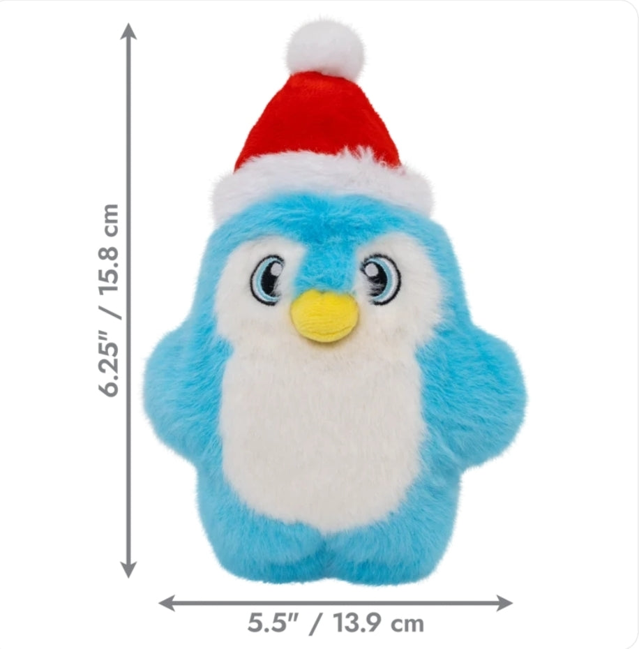 KONG Holiday Snuzzles Santa Penguin