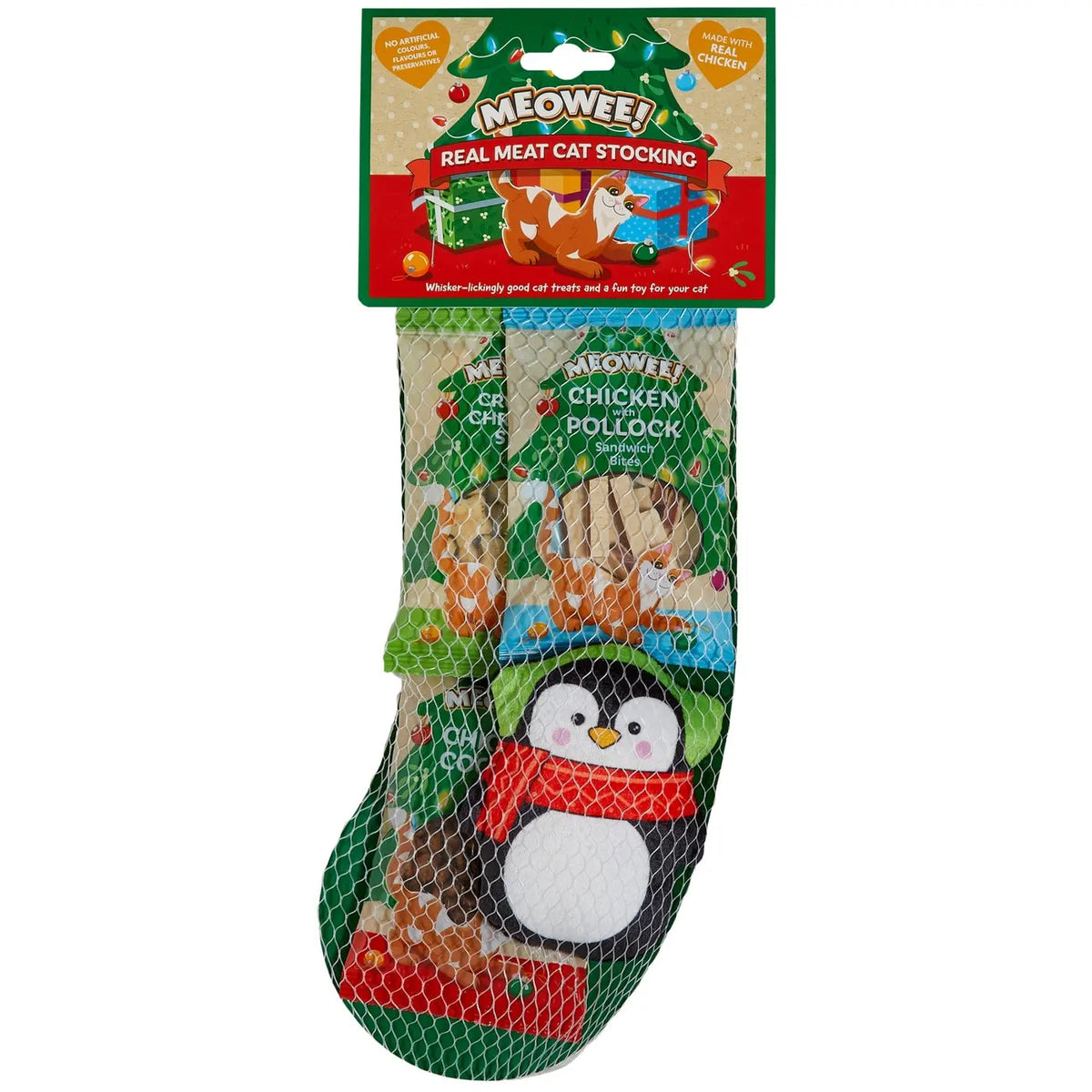 Meowee Real Cat Stocking