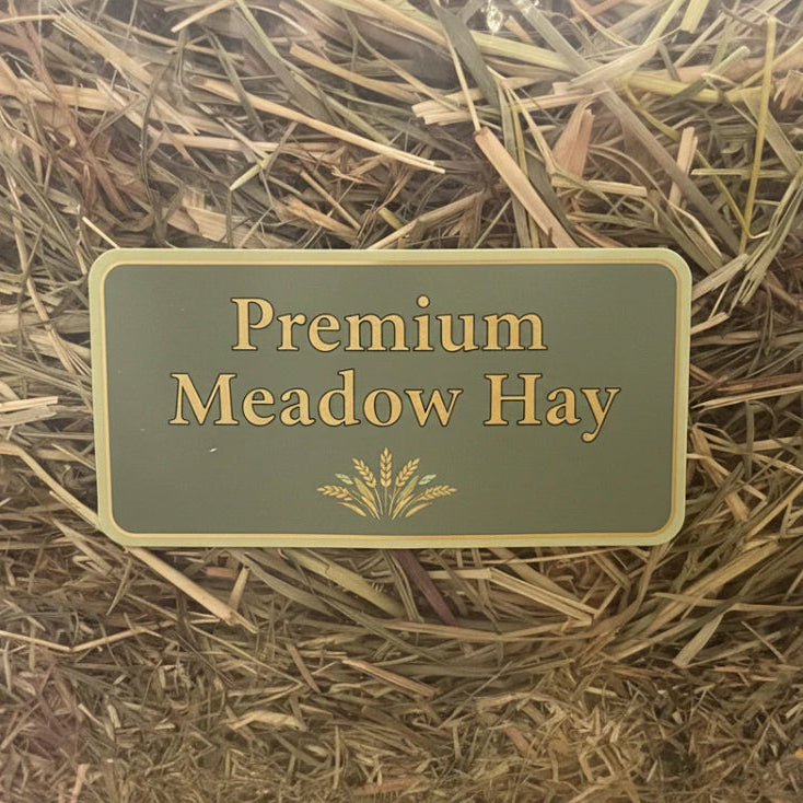 Meadow hay with mixed in Timothy (large bag)