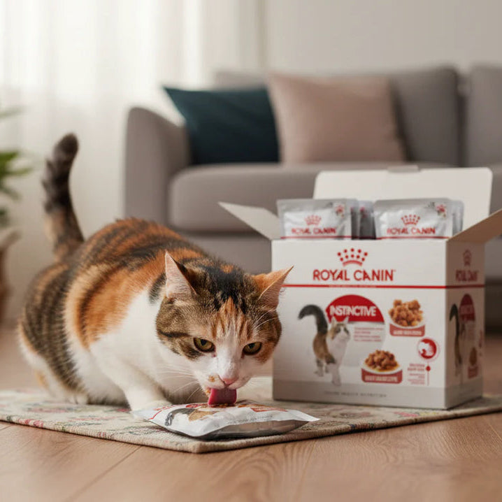 Royal Canin Instinctive Pouches In Gravy (Box of 12)