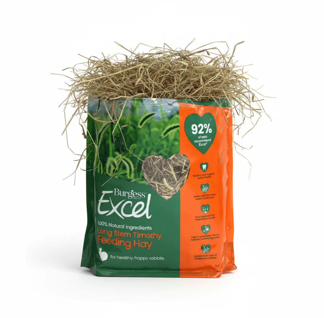 Excel long stem Timothy feeding hay