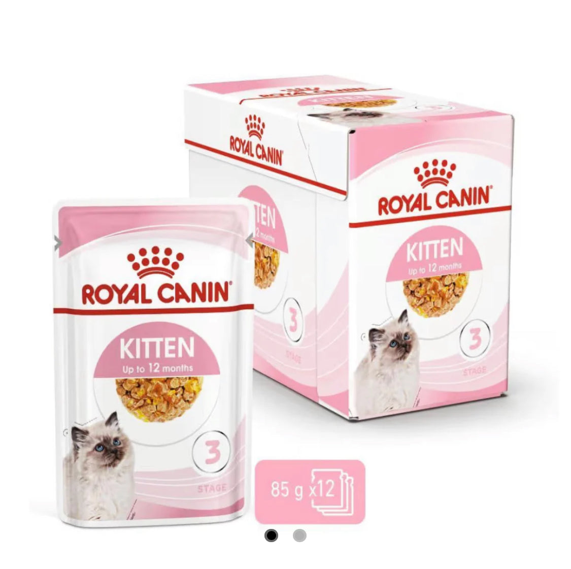 Royal Canin Kitten in Gravy Pouches (Box of 12)