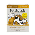 Forthglade puppy chicken with liver sweet potato and vegetables wet food 395g