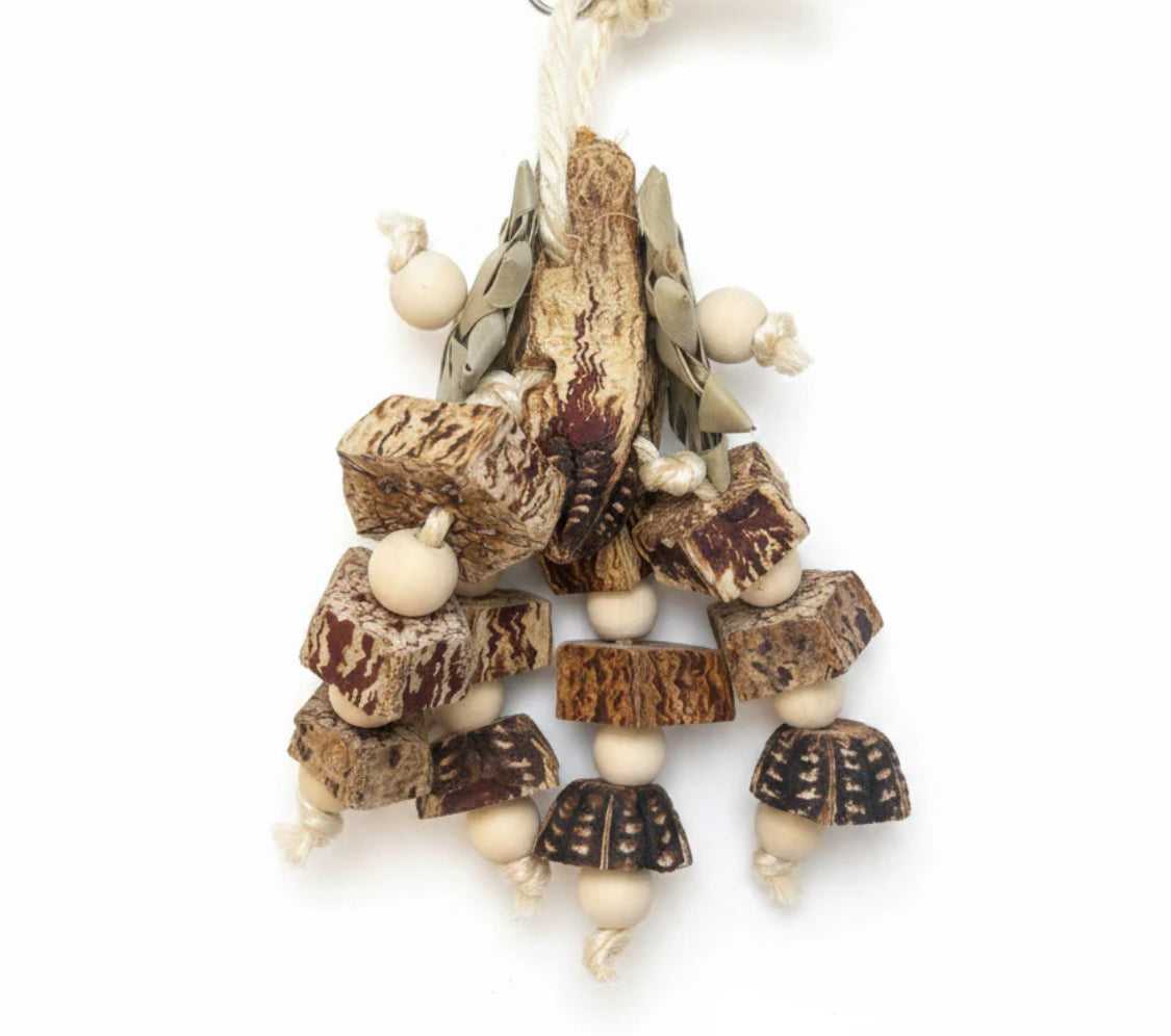 Mahogany feast Bird Toy
