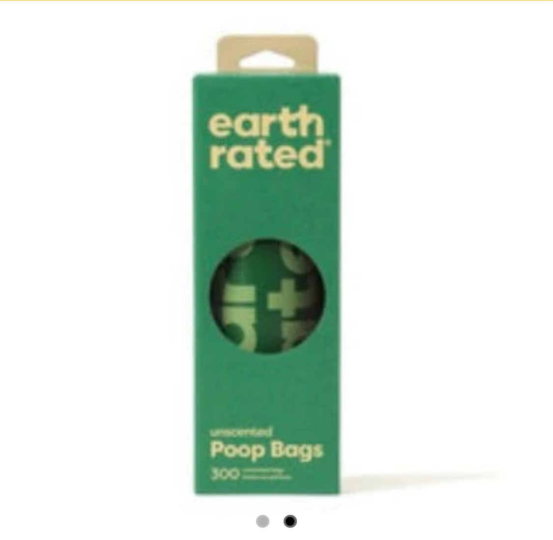 Earth Rated Unscented Poo Bags 300 bags on a roll