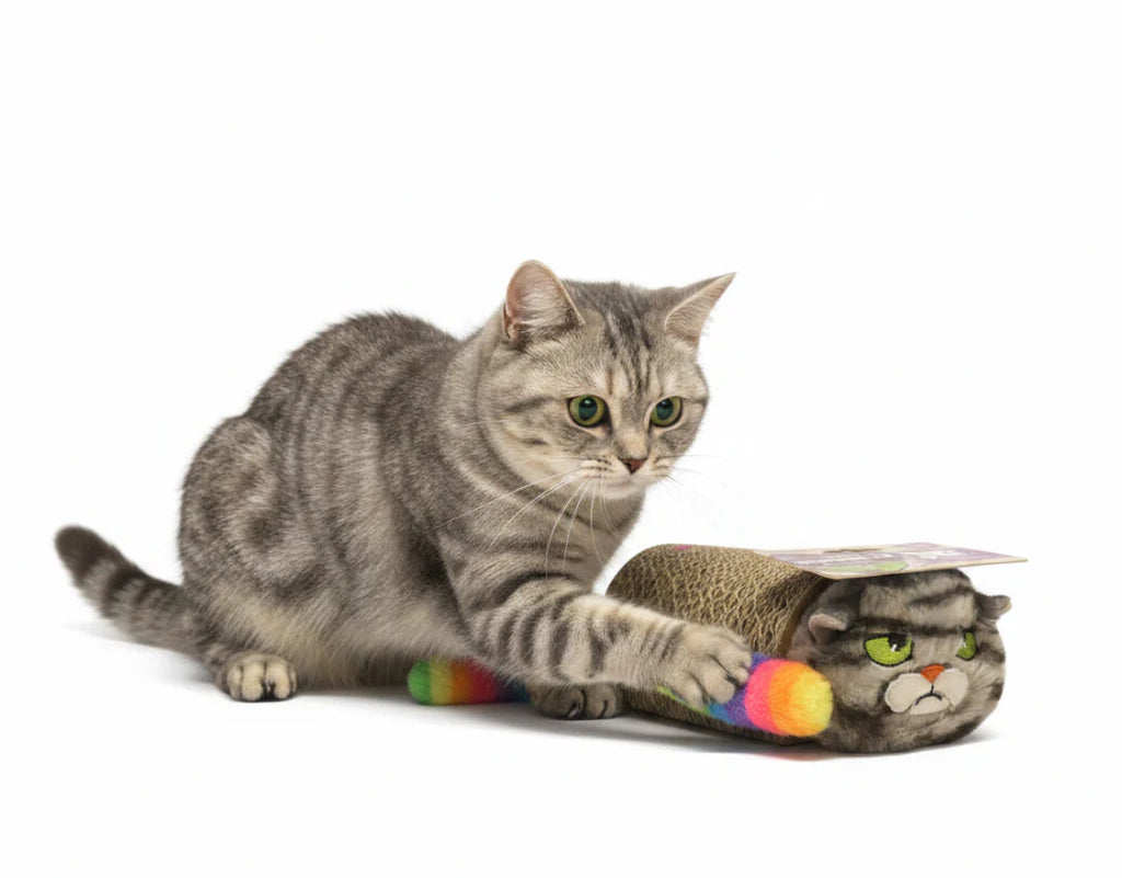 Rosewood Moody Moggy Cardboard Scratcher