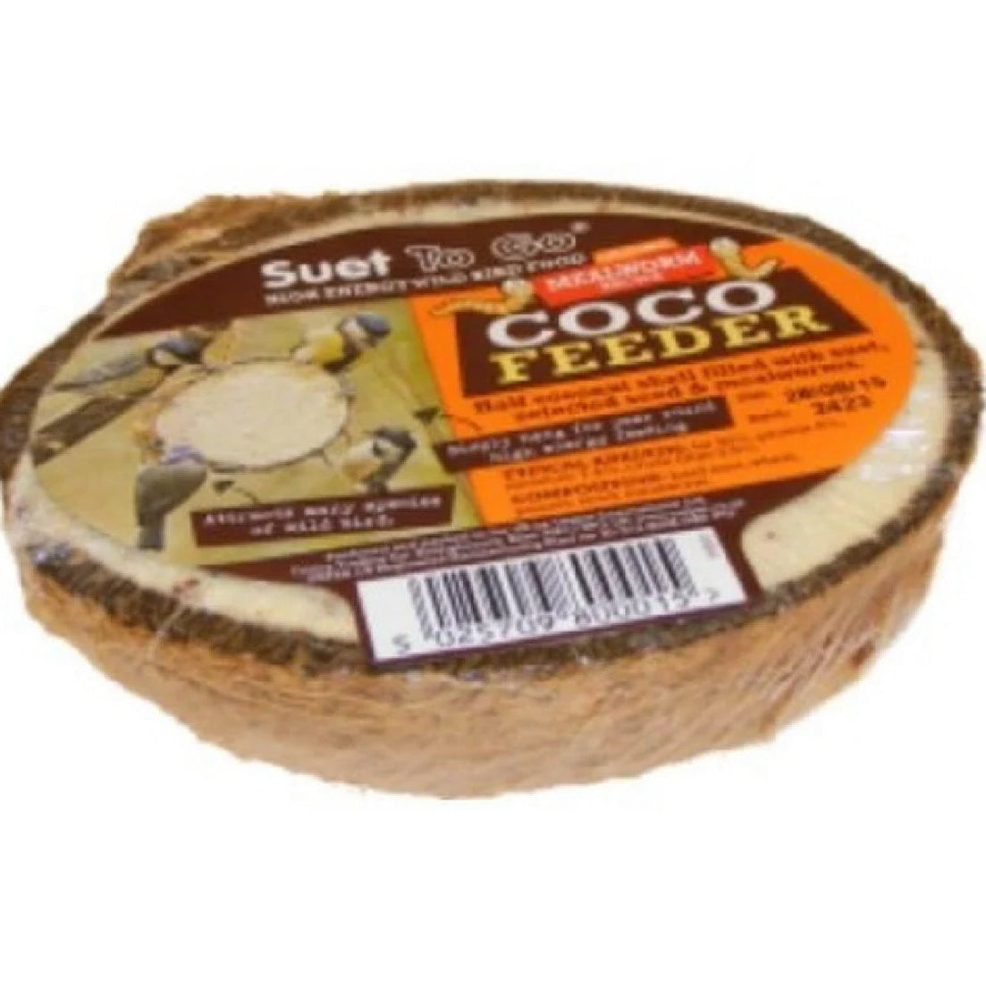 Suet to go half coconuts