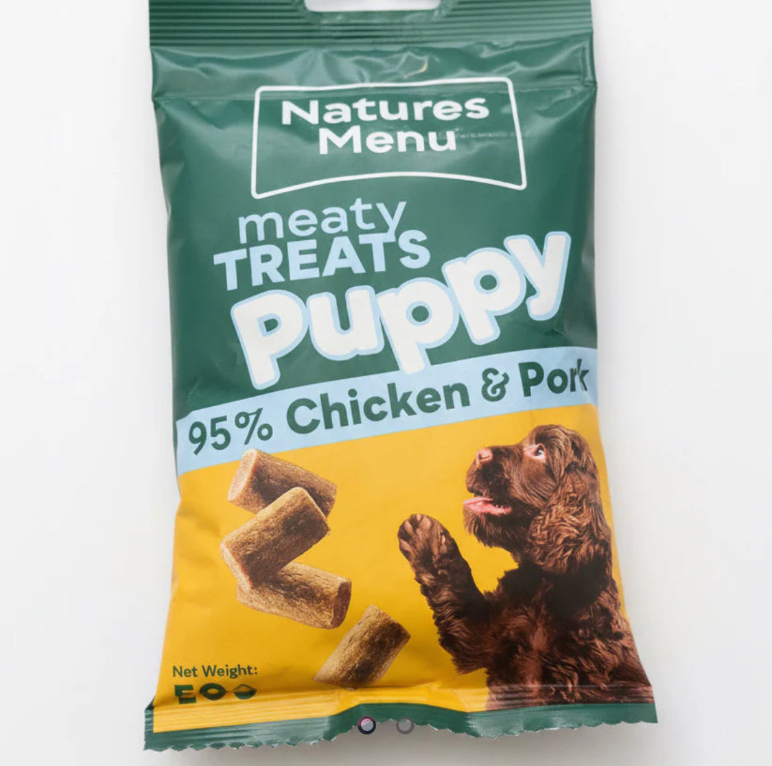 Natures Menu Chicken & Pork Puppy Treats 50g