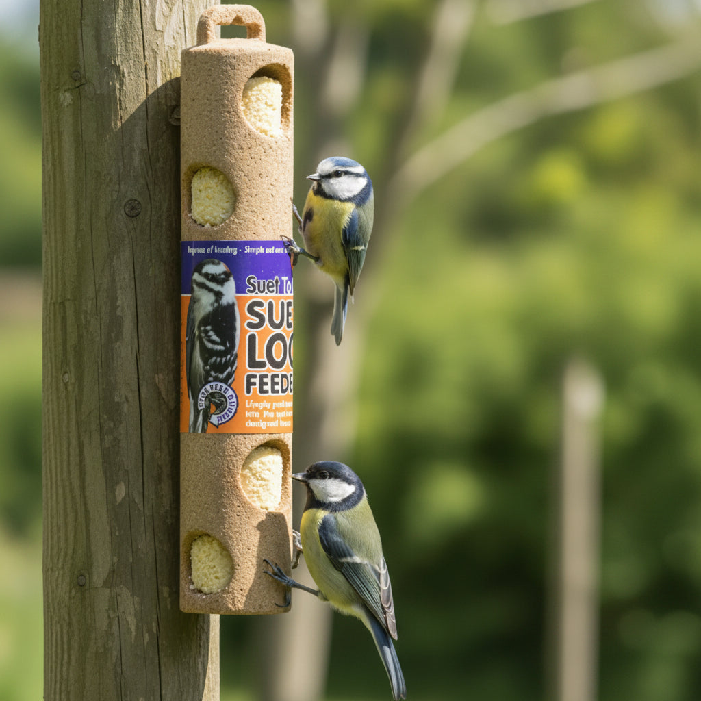 Suet to Go Suet Log Feeder