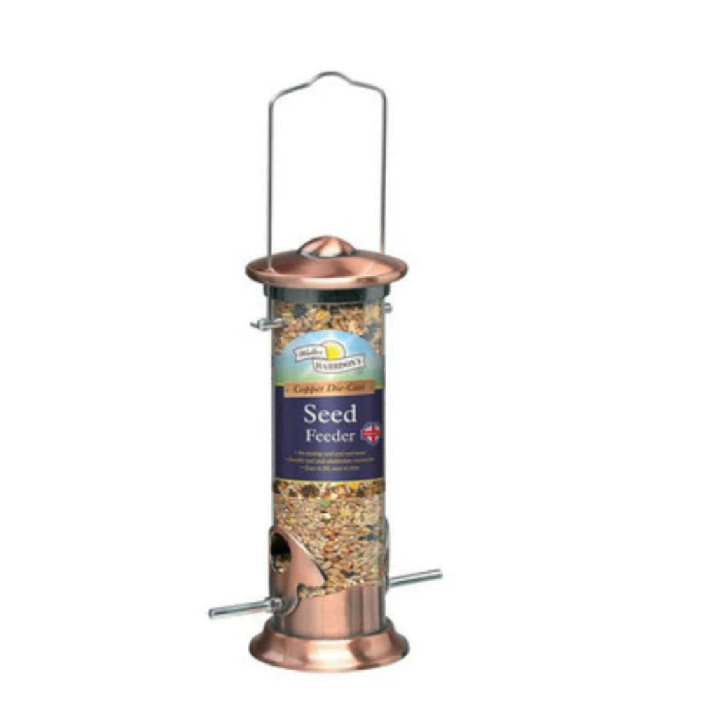 Harrisons Cast Copper Plated Seed Feeder