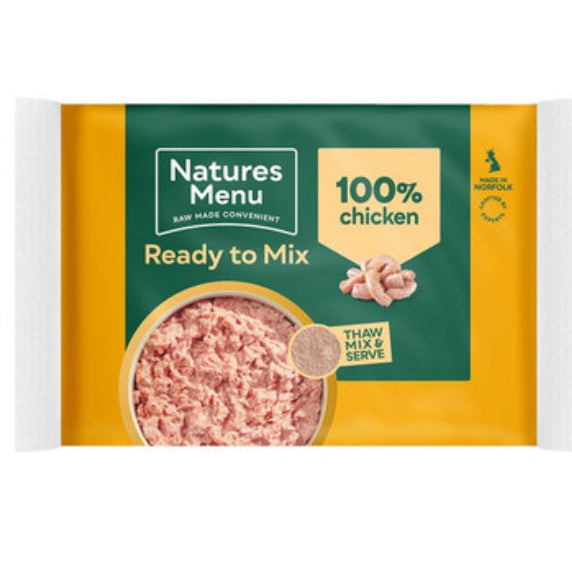 Natures Menu Frozen
Chicken Mince 400g