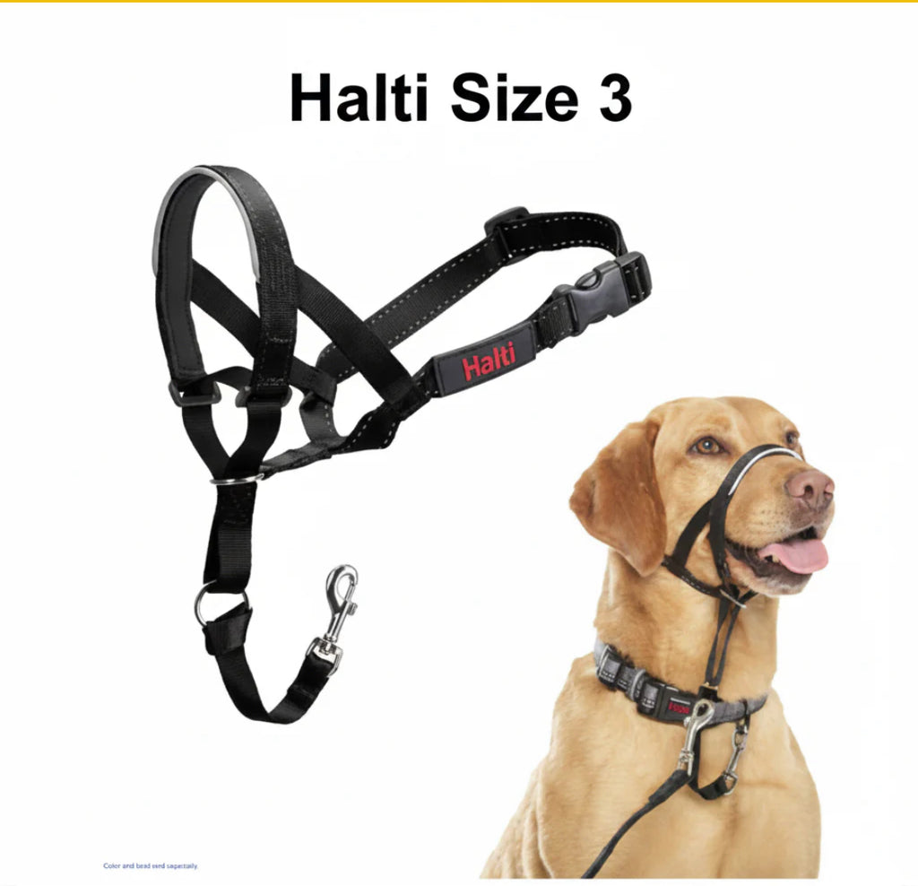 Halti Headcollar Black Size 3