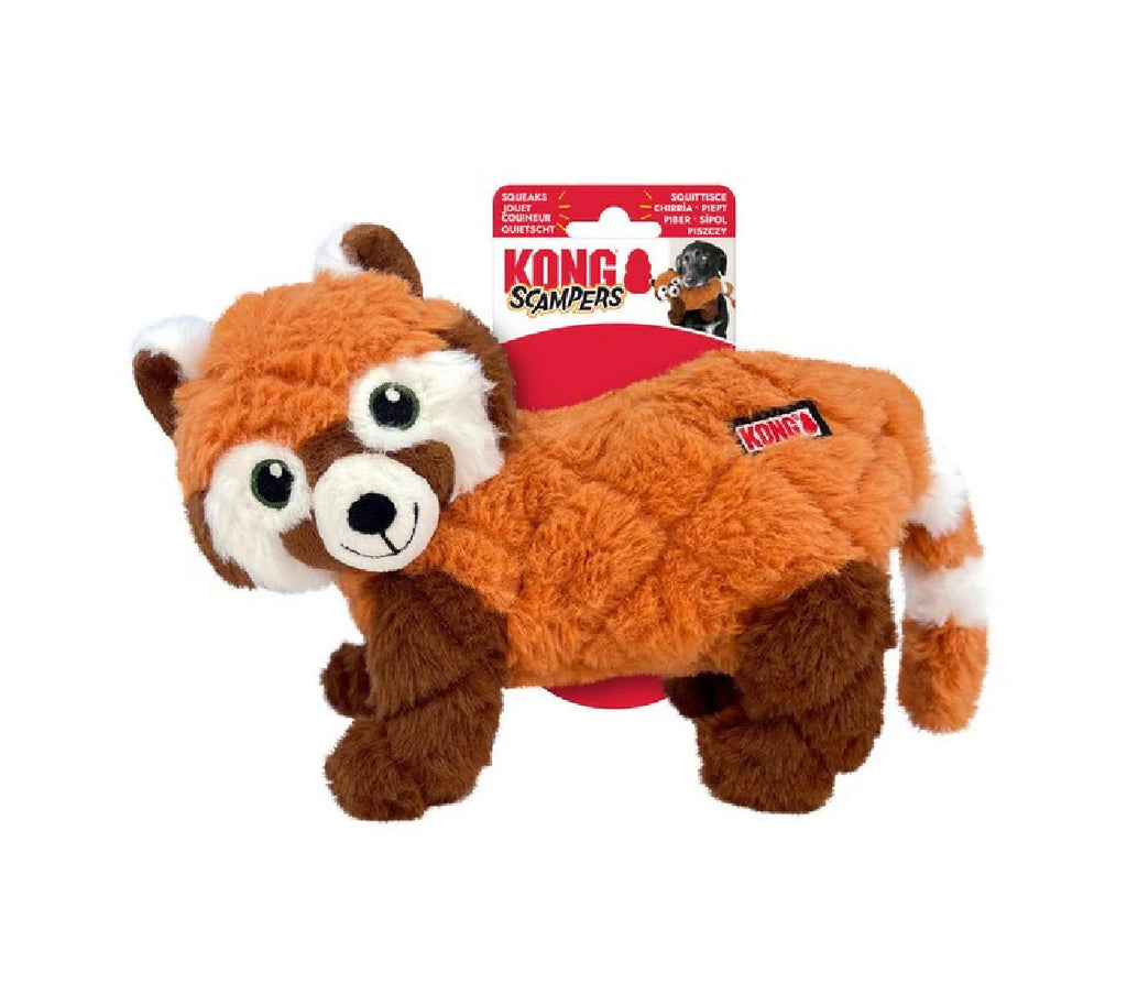 KONG Scampers Red Panda Medium