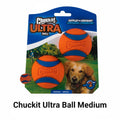 Chuckit! Ultra Ball 2 Pack Medium 6.5cm
