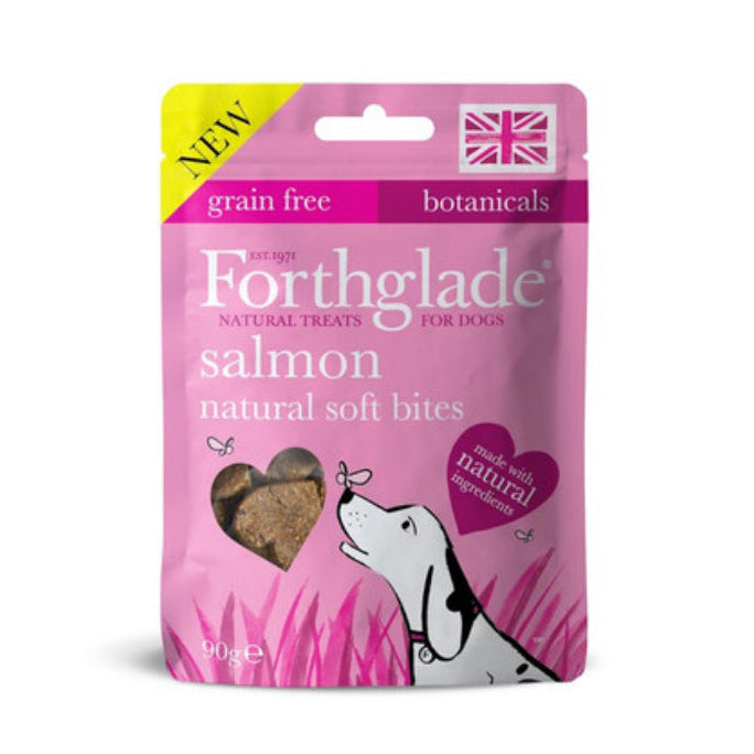 Forthglade Soft Bites
Treats Salmon Grain
Free 90g
