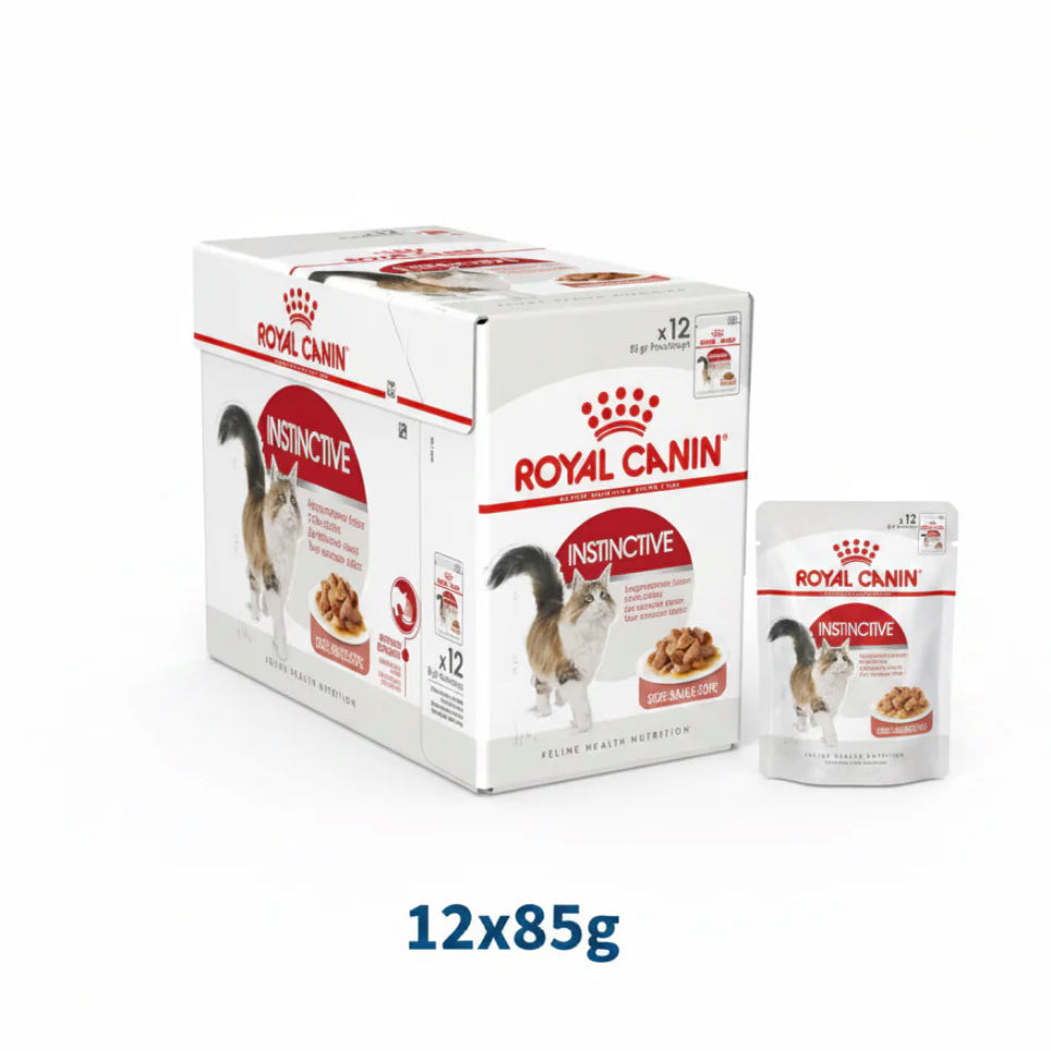 Royal Canin Instinctive Pouches In Gravy (Box of 12)