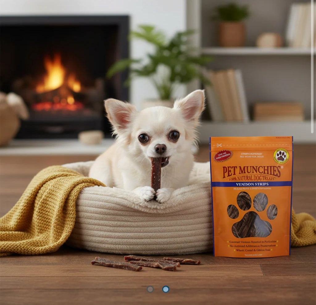 Pet Munchies Venison Strips 75g