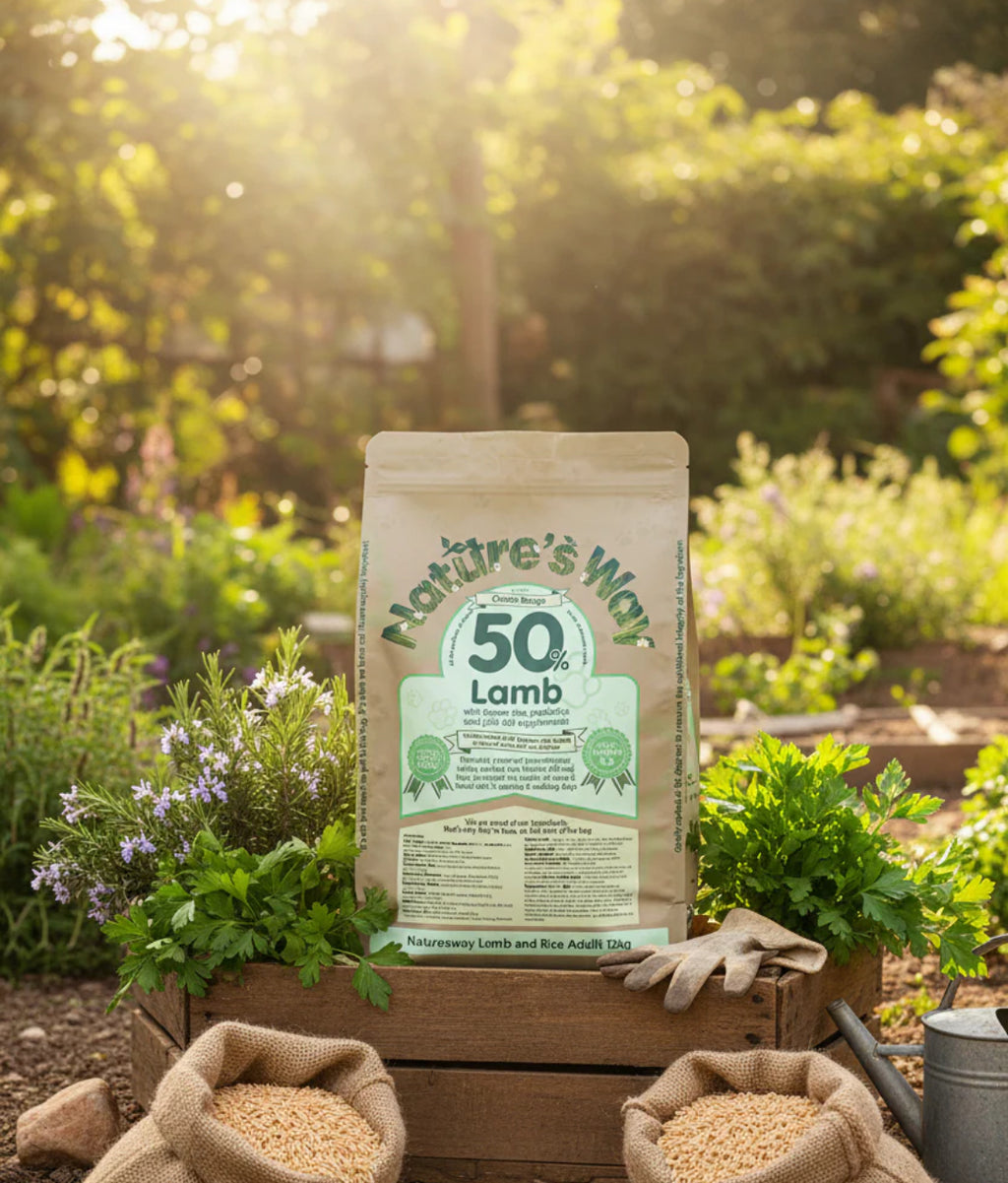 Naturesway lamb 50% and rice adult 12kg dog food
