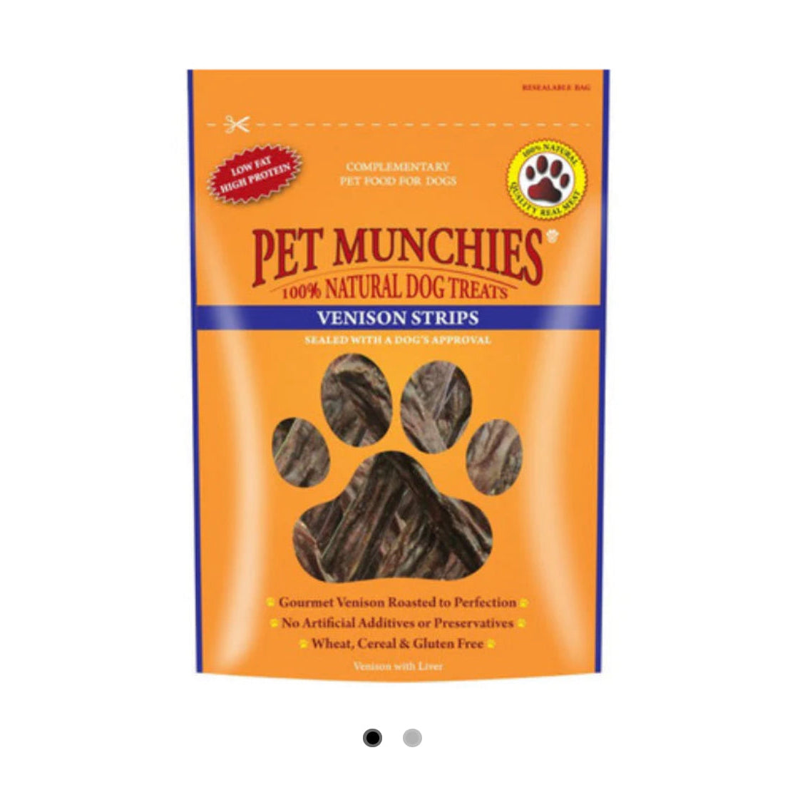 Pet Munchies Venison Strips 75g