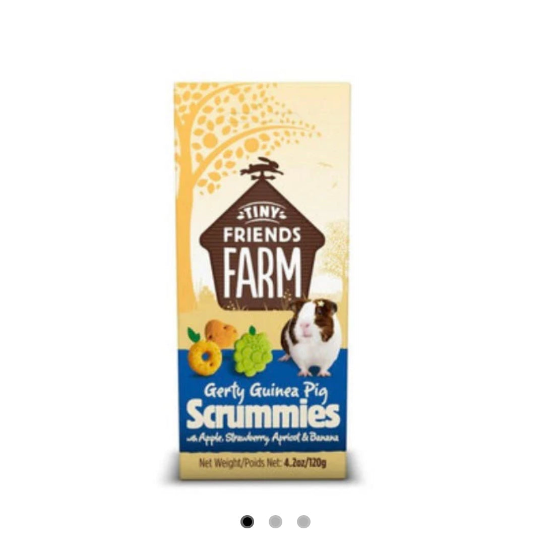 Supreme Gerty Scrummies Apple Strawberry & Apricot 120g