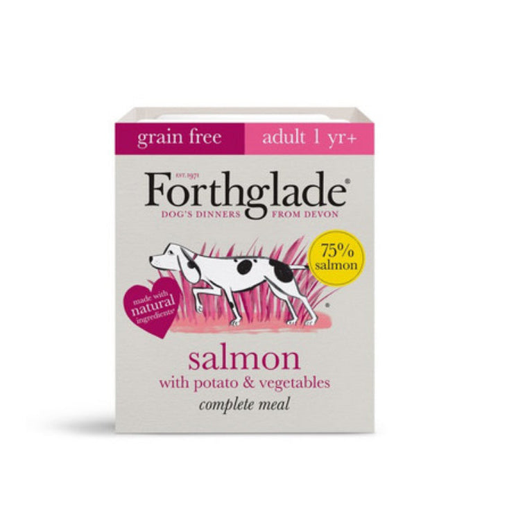 Forthglade Adult Meal
Salmon Potato & Veg
Grain Free 395g