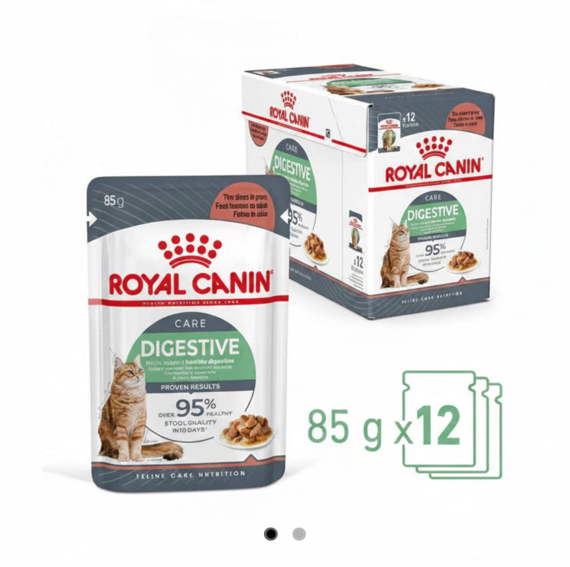 Royal Canin Digestive Pouches In Gravy (Box of 12)