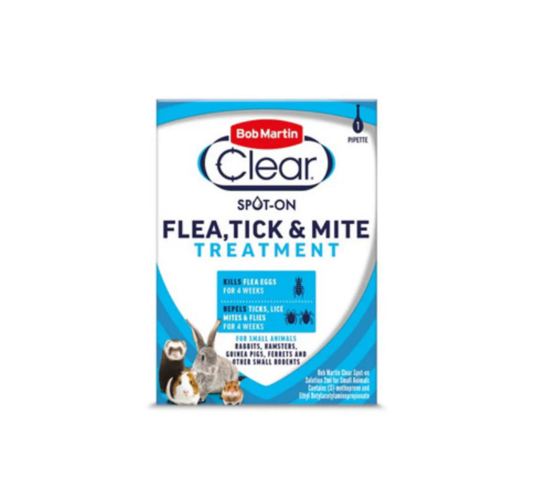 BM Clear Spot On for Small Animals 1 Treatment