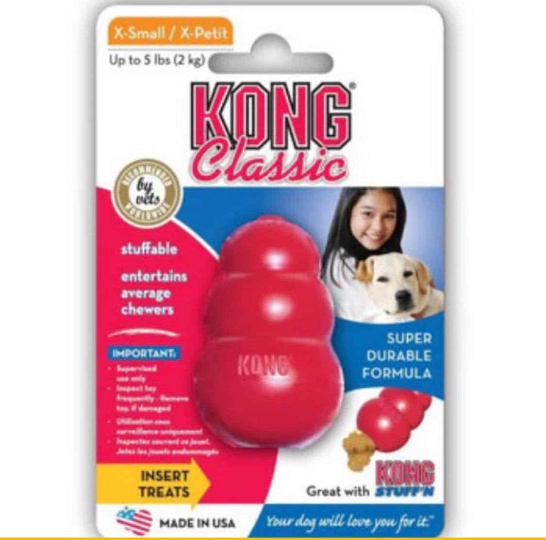 KONG Classic Red Extra Small
