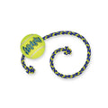 KONG Air Squeaker Tennis Ball With Rope Medium