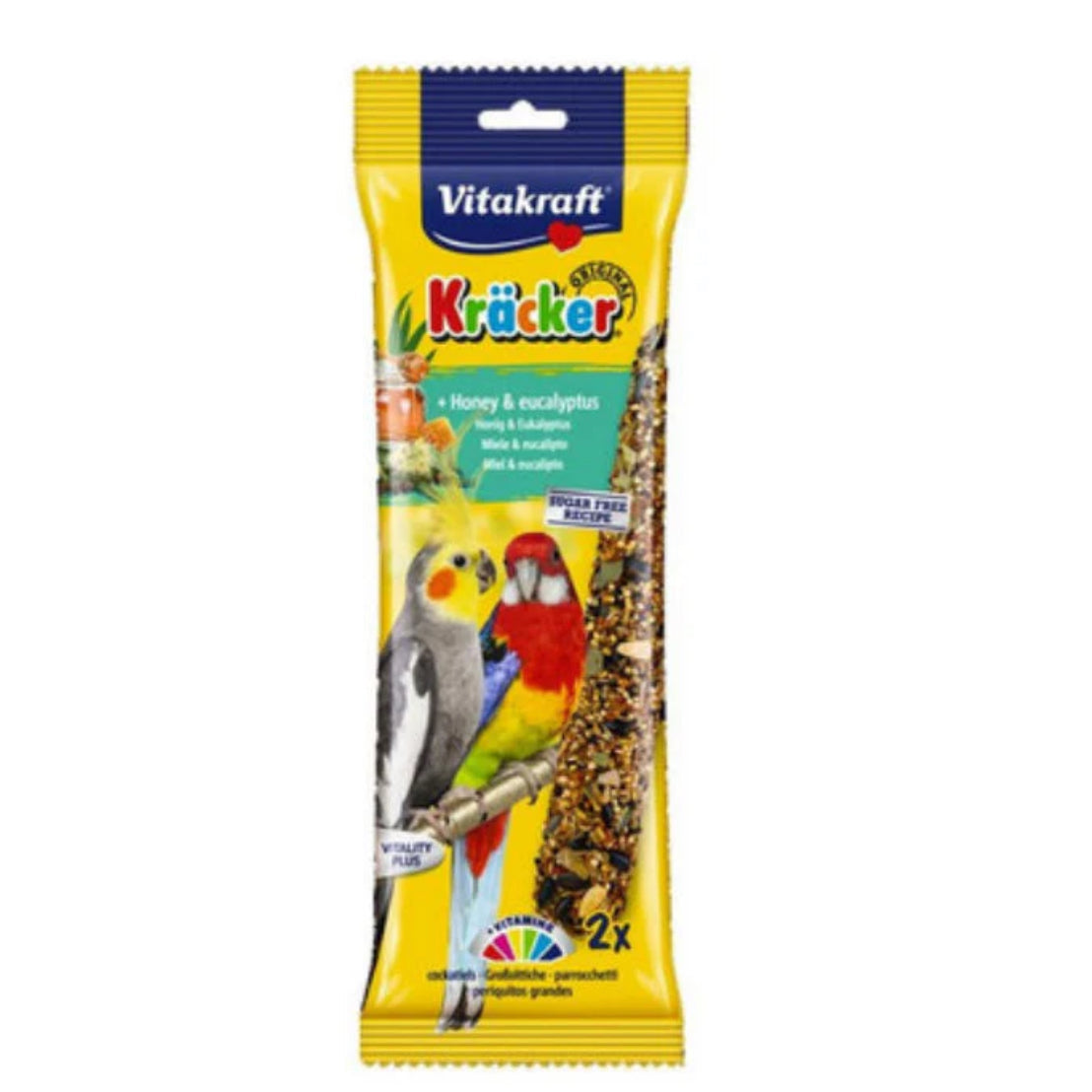 Vitakraft Kracker Honey & Eukalyptus Cockatiel