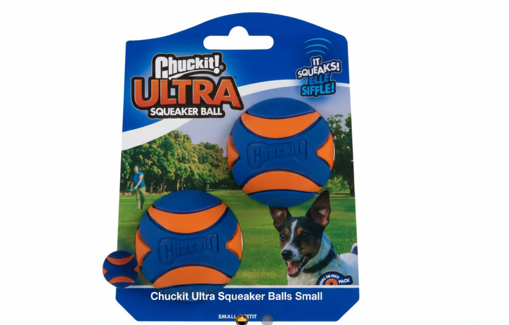 Chuckit! Ultra Squeaker Ball Small (2pack)