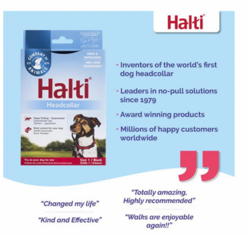 Halti Headcollar Black Size 2