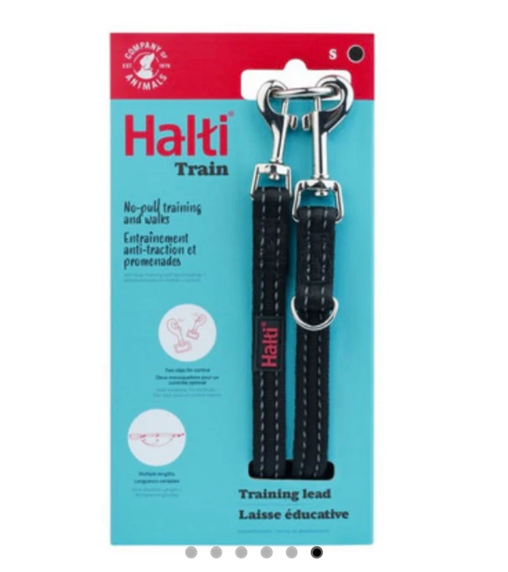 Halti Black Training Lead Small