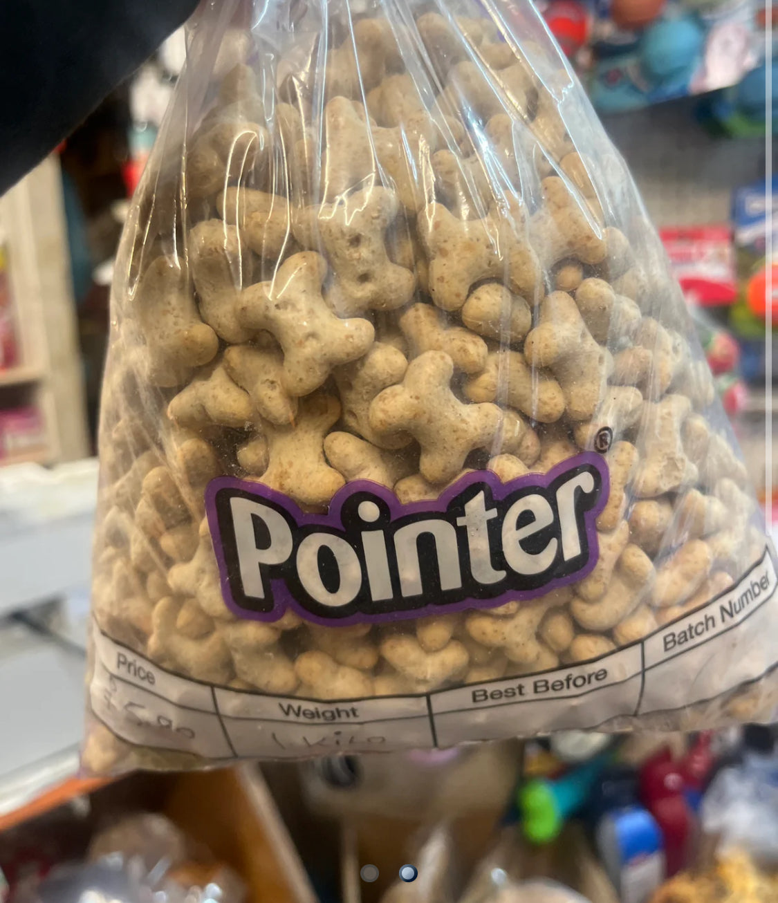 Pointers Milky and Cheesy Small Bones 1kg