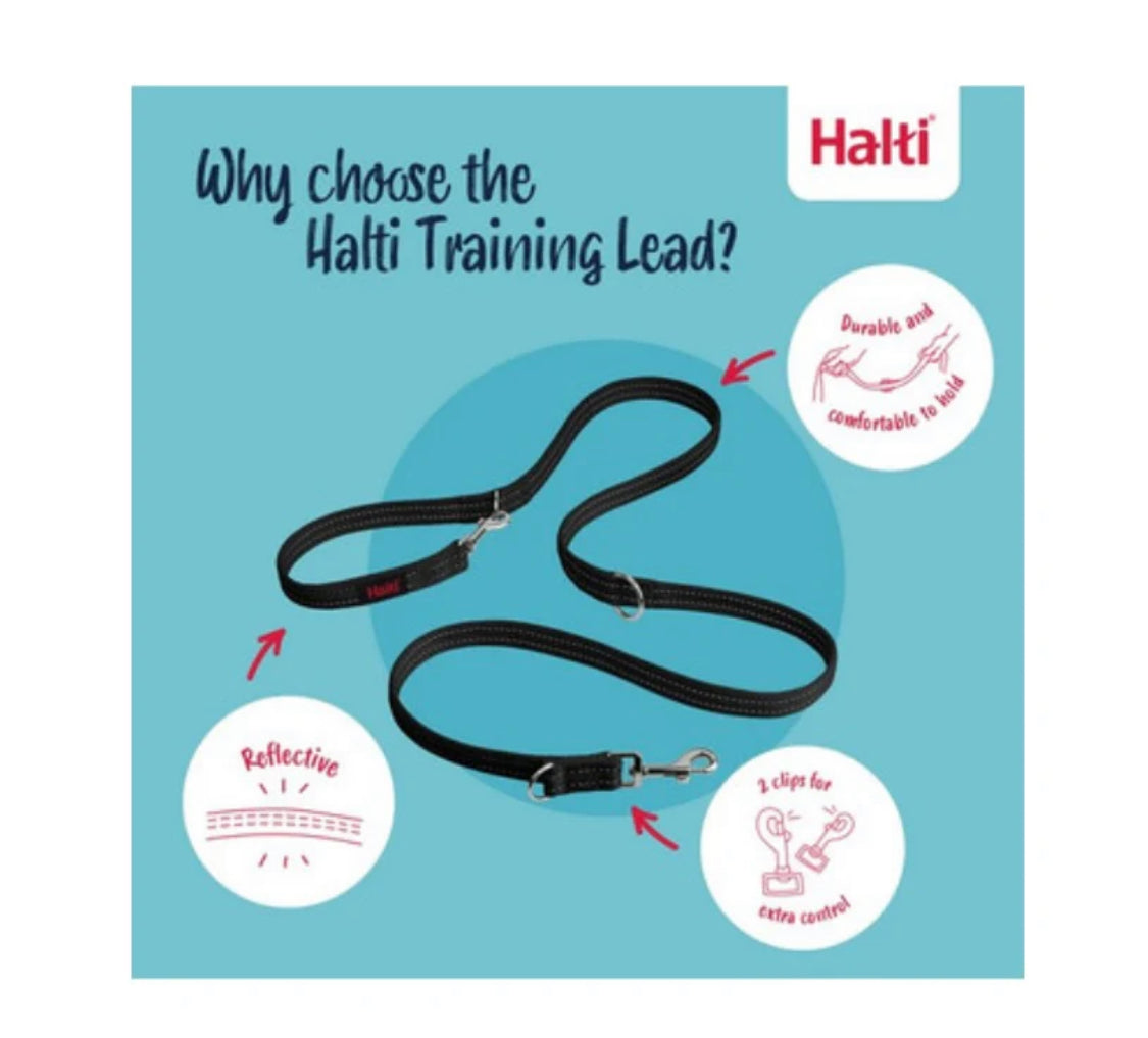 Halti Black Training Lead Small