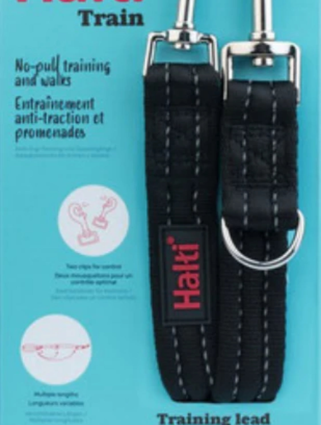 Halti Black Training Lead Large