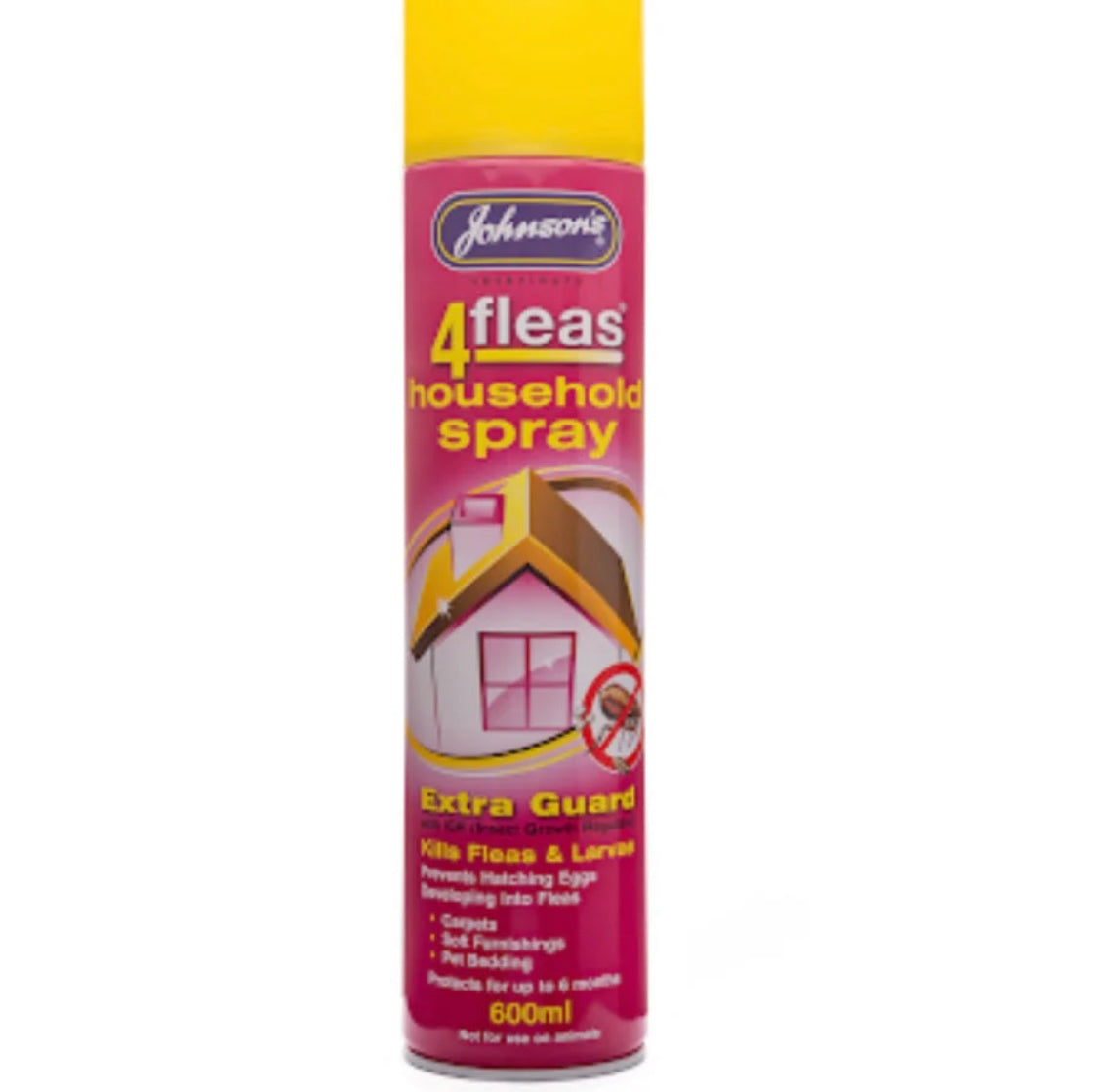 Johnson’s 4fleas household flea spray extra guard 600ml