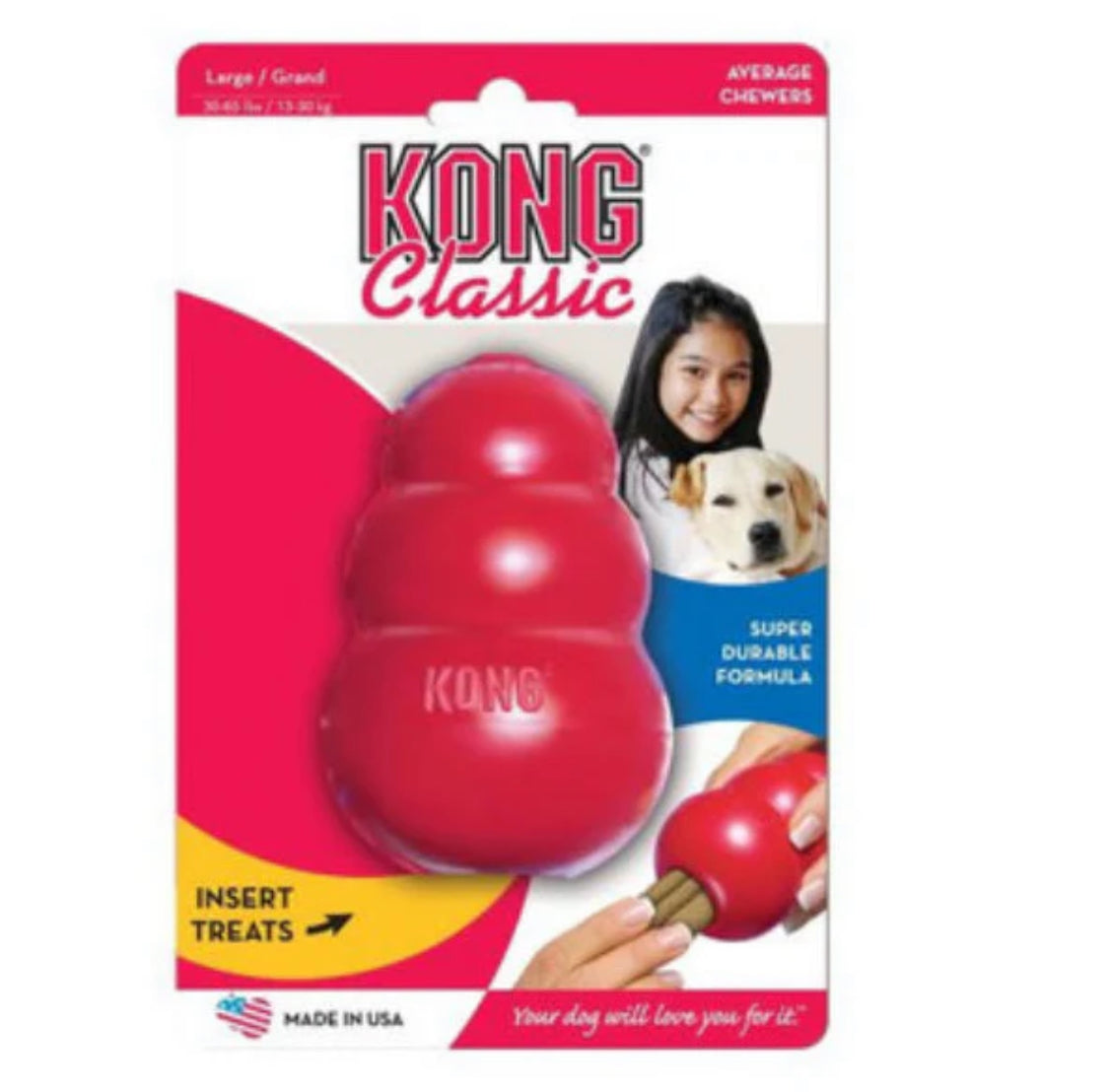 Kong Red Classic Large