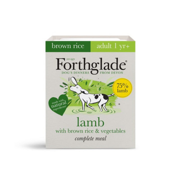 Forthglade Complete
Meal Adult Lamb Brown
Rice & Veg 395g