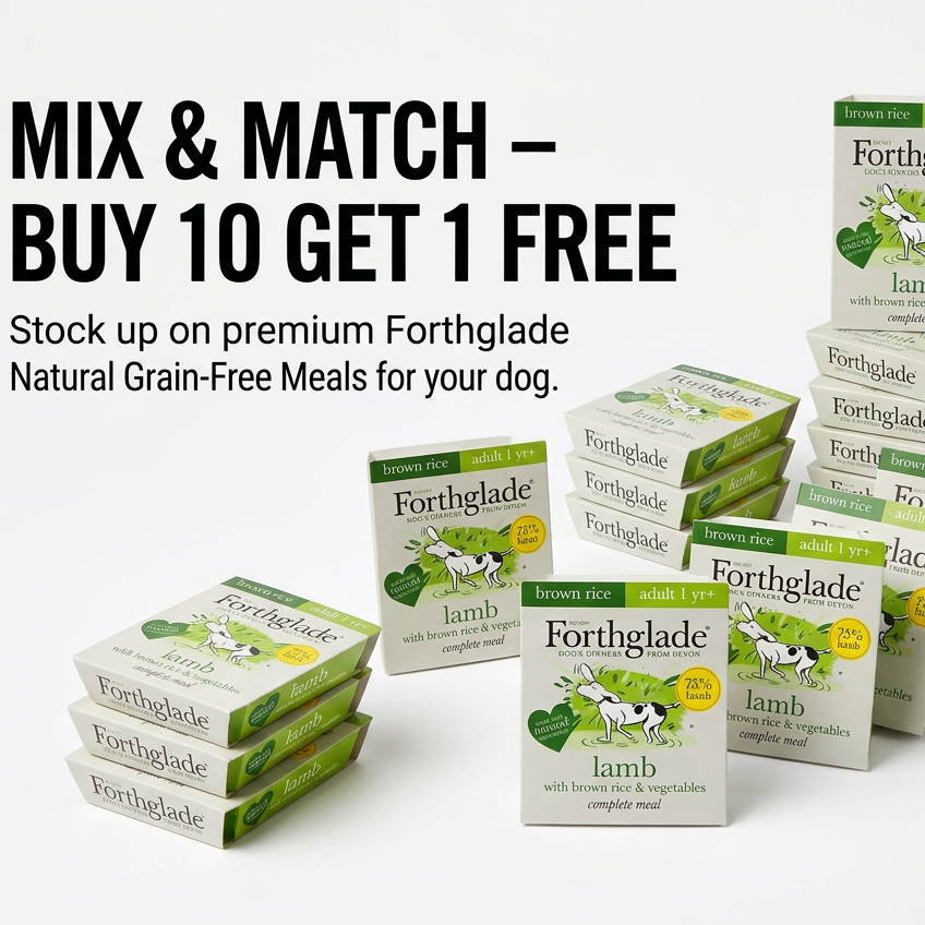 Forthglade Complete
Meal Adult Lamb Brown
Rice & Veg 395g