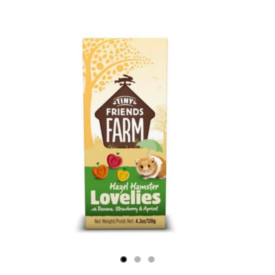 Supreme Hazel Lovelies Banana Strawberry & Apricot 120g