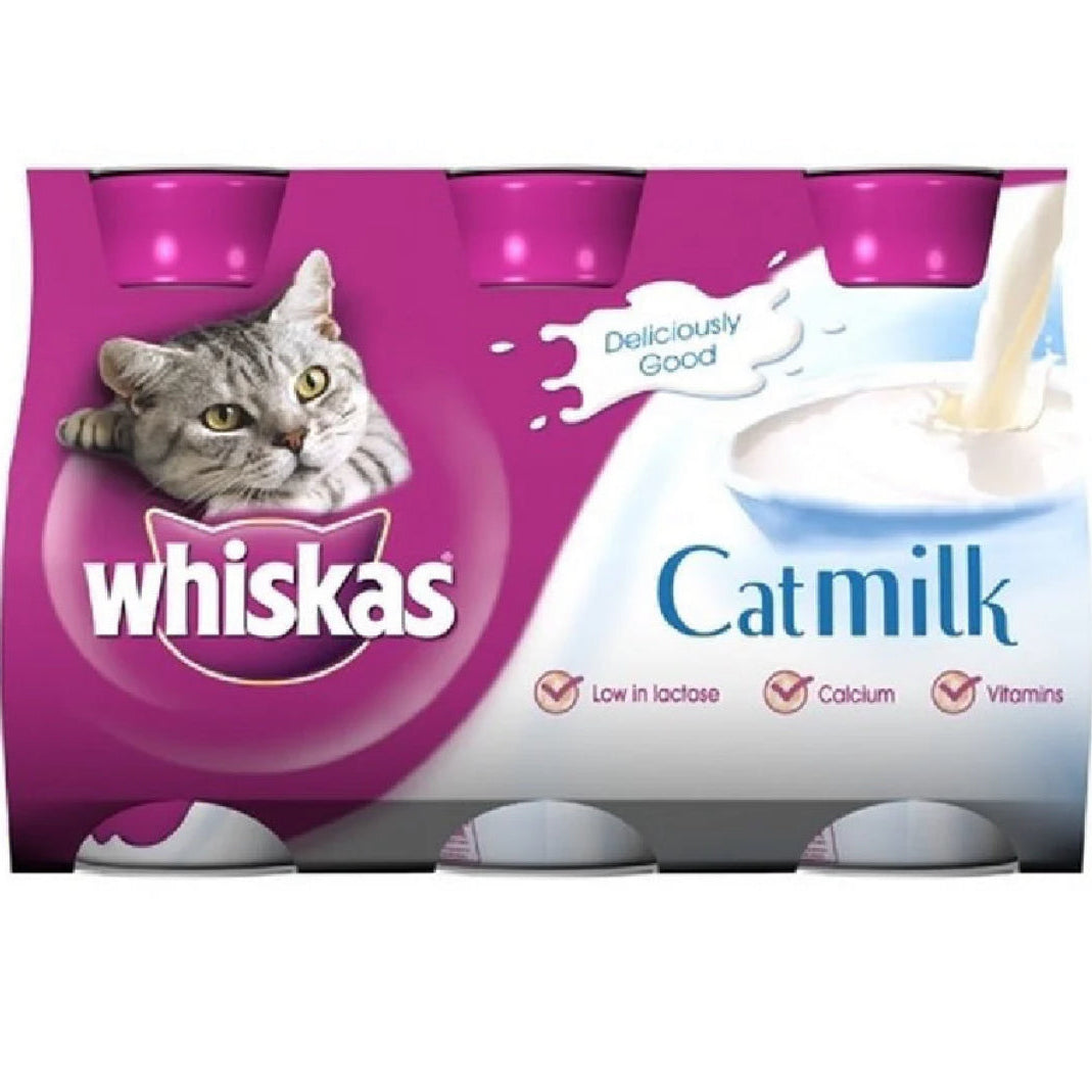 Whiskas milk plus 3pack 200ml