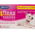 Johnson’s 4fleas tablets for small dogs and puppies over 4 weeks of age weighing between 1-11kg (6pack)
